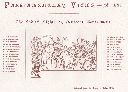 The Ladies' Night, or Petticoat Government